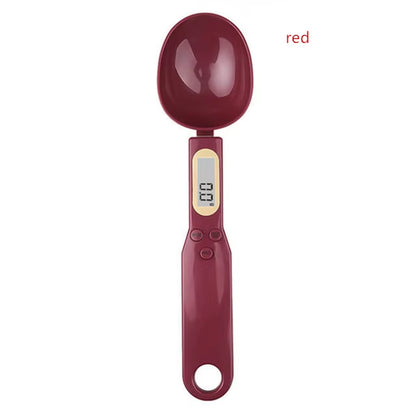 Digital Kitchen Scale Mini Spoon Scale LCD Electronic Food Scale 0.1-500G Weight Measuring Kitchen Tool for Milk Coffee Baking